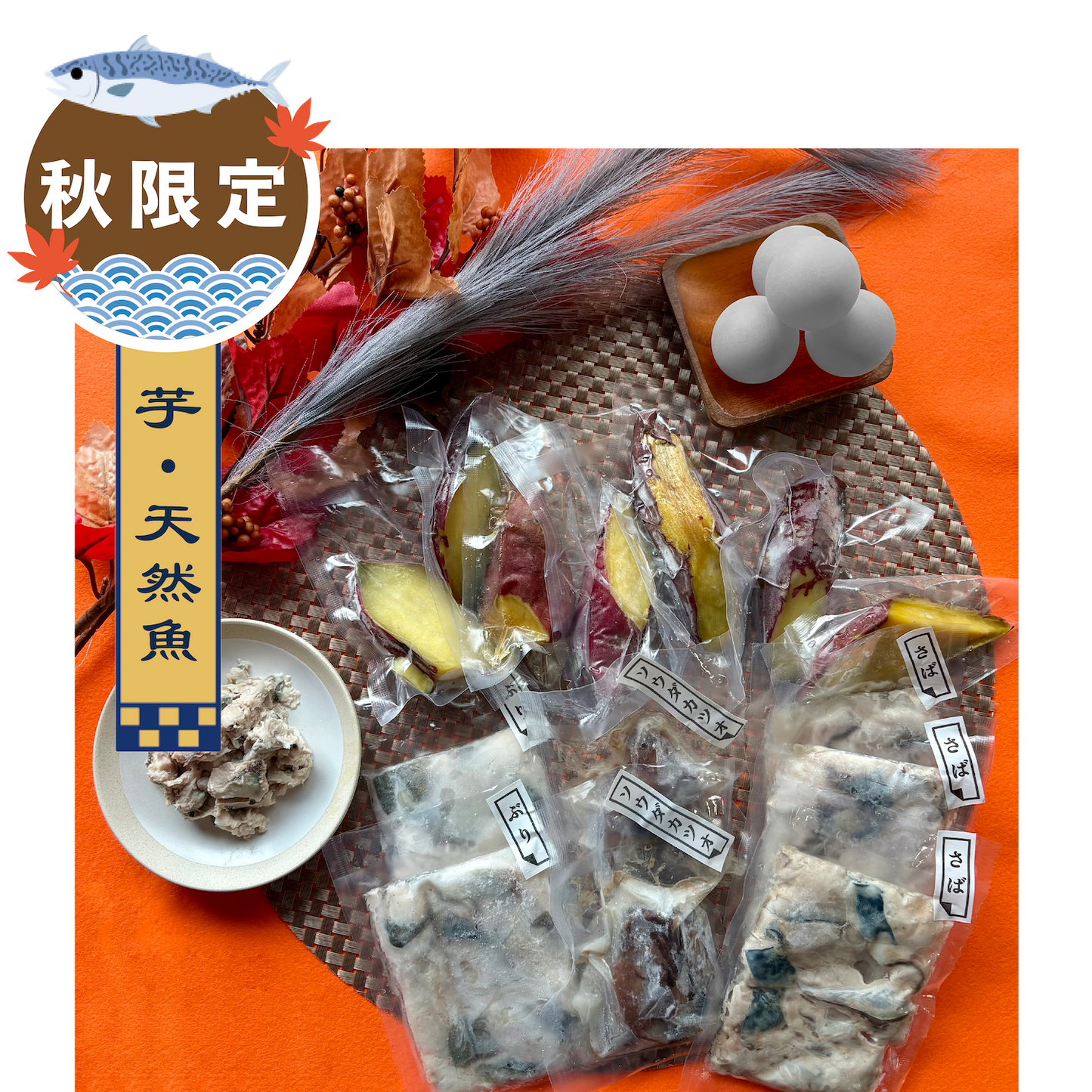 【数量限定】Groobee🎑お月見セット天然魚〜2025年ver.〜