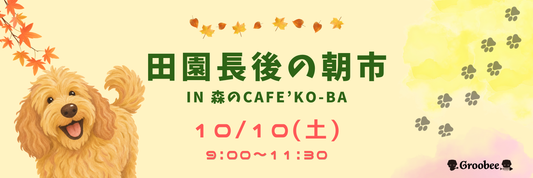 【藤沢】田園長後の朝市 in 森のCAFE’KO-BA