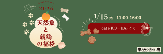 【藤沢】明日1/15開催イベント！ドッグランOK💨