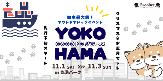 ✨ 今週の３連休は ヨコハマゴーゴードッグフェスに出店 ✨